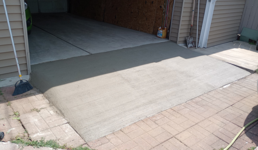 Concrete floor